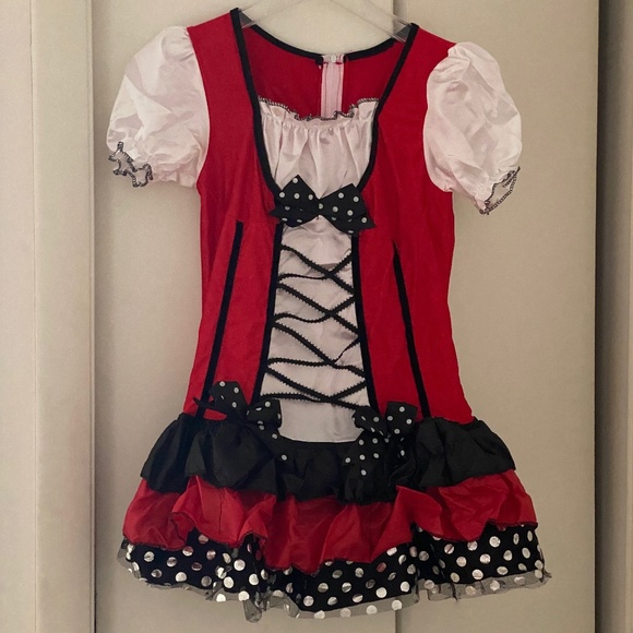 Spirit I Sweet Red Riding Hood Costume with Cape I Girls XL - Picture 1 of 12